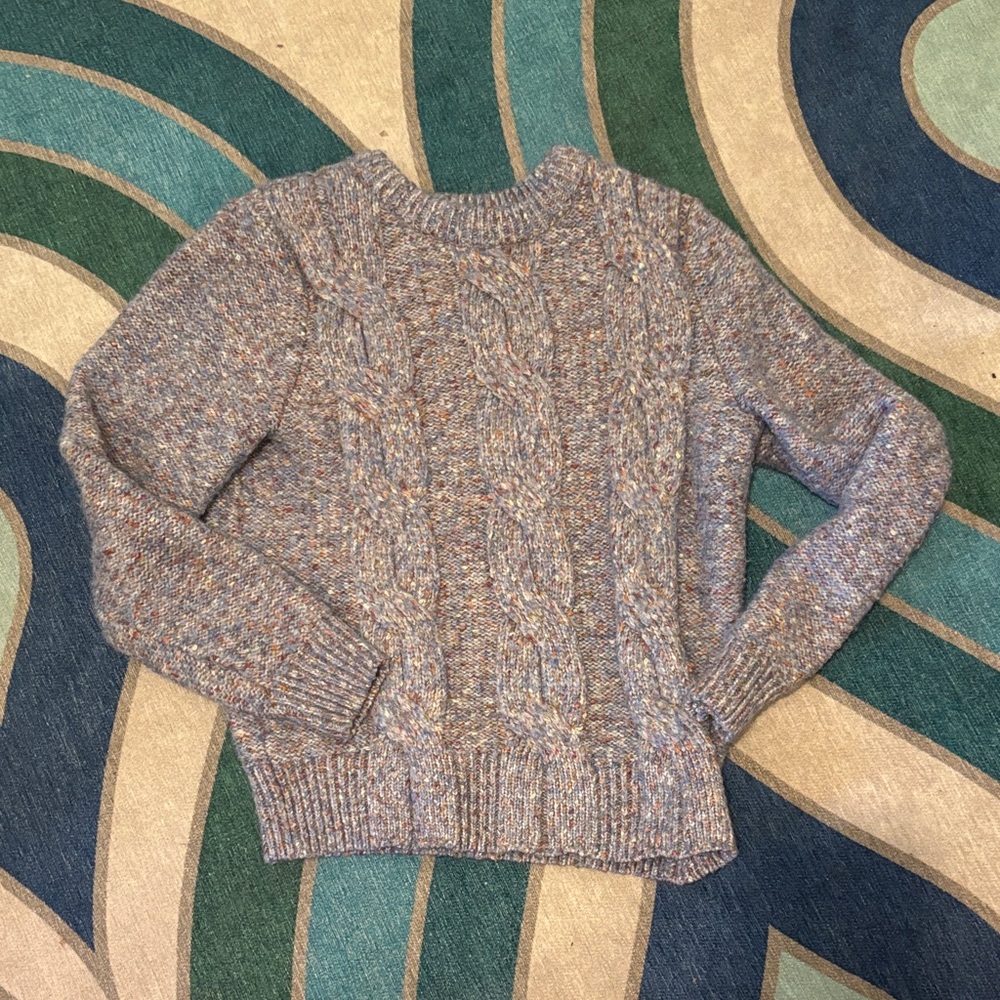 a new day Multicolor Cable Knit Sweater